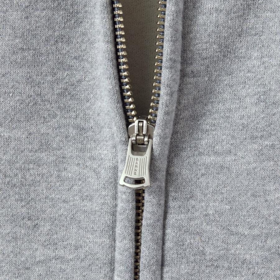 BARNS（バーンズ） 小寸 ジップパーカー / メンズ 長袖 裏起毛 COZUN ZIP PARKA | BARNS OUTFITTERS | 14