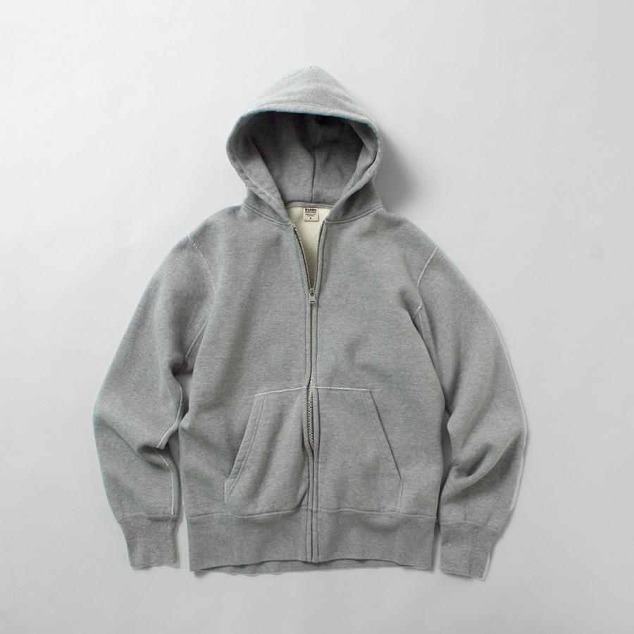 BARNS（バーンズ） 小寸 ジップパーカー / メンズ 長袖 裏起毛 COZUN ZIP PARKA | BARNS OUTFITTERS | 05