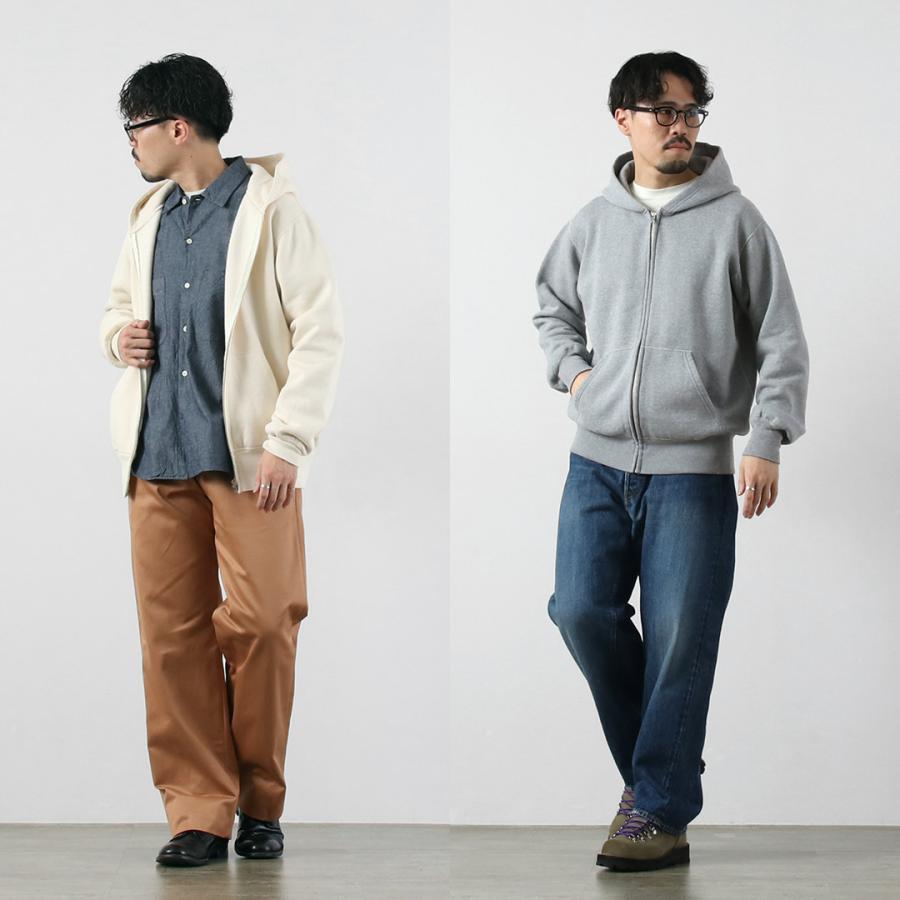 BARNS（バーンズ） 小寸 ジップパーカー / メンズ 長袖 裏起毛 COZUN ZIP PARKA | BARNS OUTFITTERS | 07