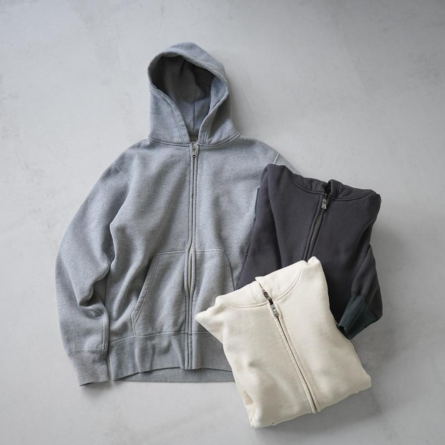BARNS（バーンズ） 小寸 ジップパーカー / メンズ 長袖 裏起毛 COZUN ZIP PARKA | BARNS OUTFITTERS | 08