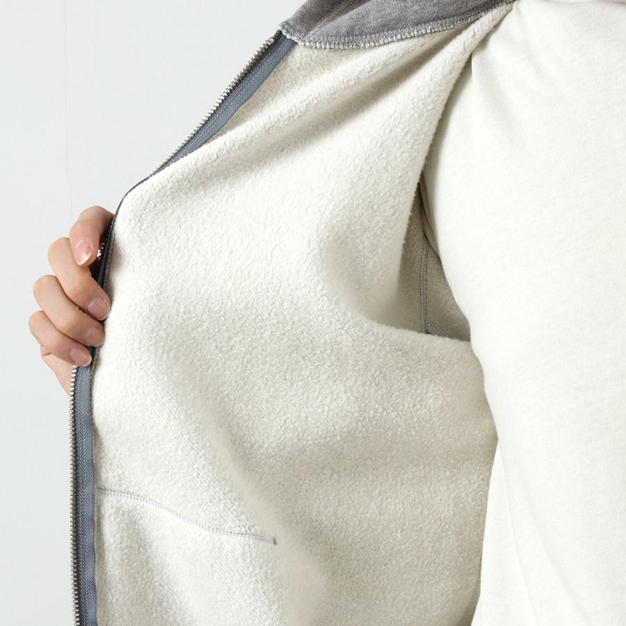 BARNS（バーンズ） 小寸 ジップパーカー / メンズ 長袖 裏起毛 COZUN ZIP PARKA | BARNS OUTFITTERS | 10