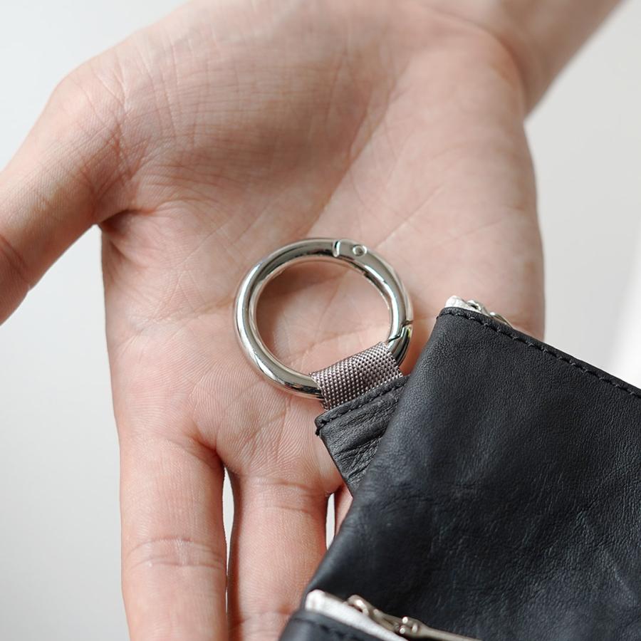 SENTI（センティ） ダイニーマレザー ダブルジップ ポーチ LL / メンズ バッグ 本革 Dyneema(R) Leather W ZIP POUCH LL | SENTI | 13