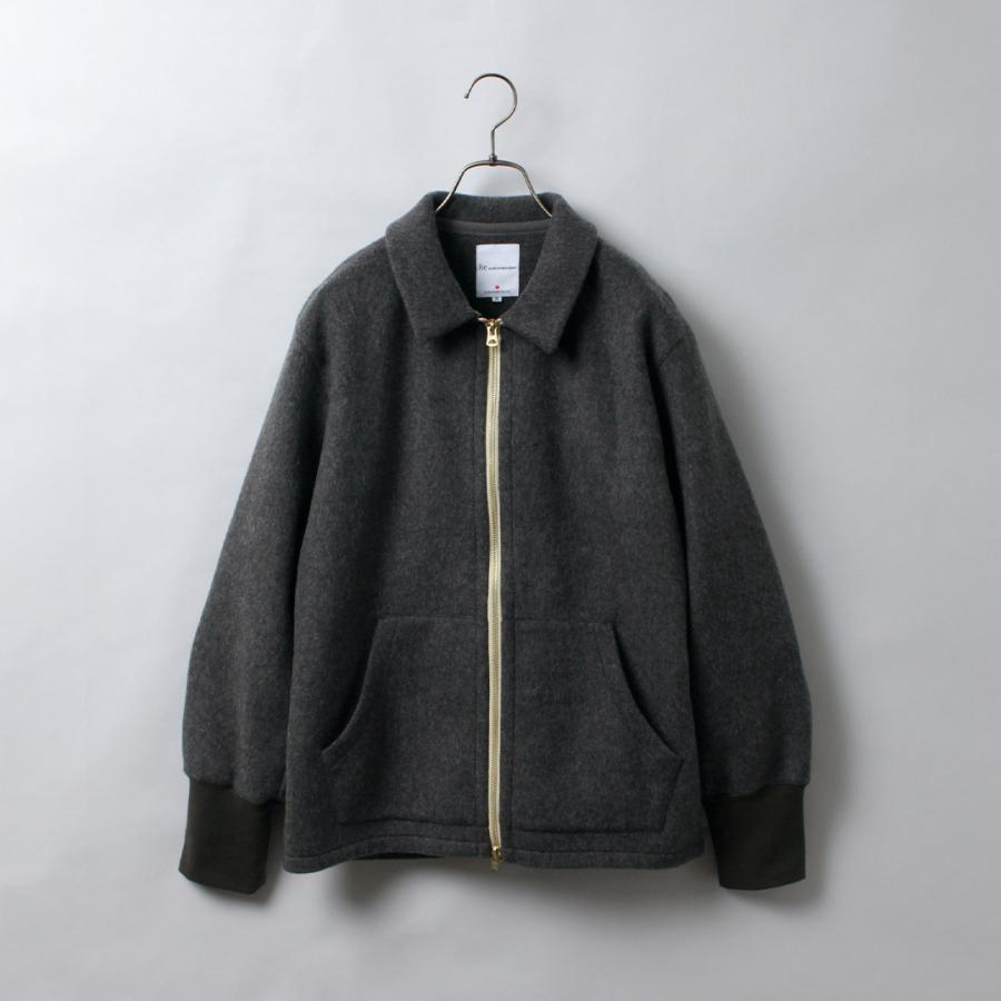RE MADE IN TOKYO JAPAN（アールイーメイドイントウキョウジャパン） ウールメルトン ジップブルゾン / メンズ ジャケット | Re made in tokyo japan | 04