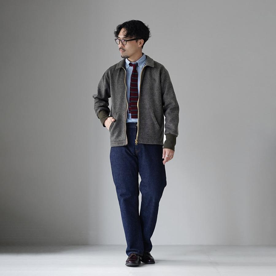 RE MADE IN TOKYO JAPAN（アールイーメイドイントウキョウジャパン） ウールメルトン ジップブルゾン / メンズ ジャケット | Re made in tokyo japan | 06