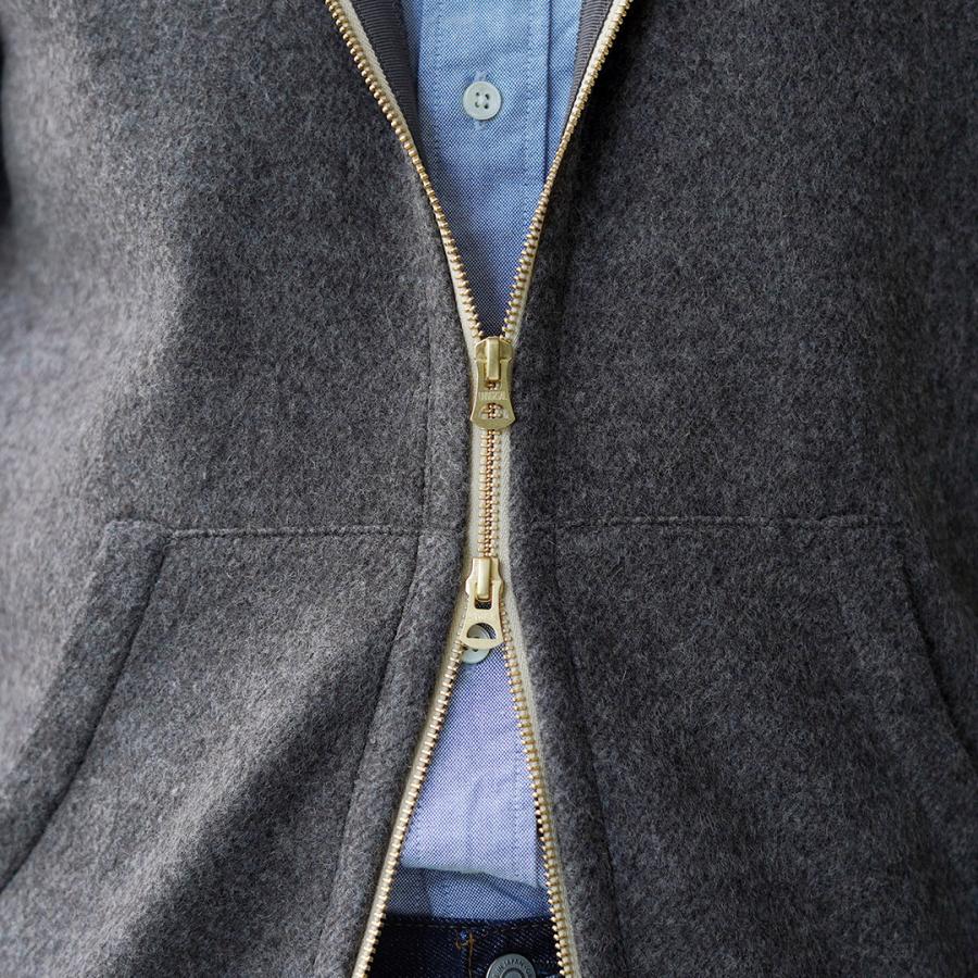 RE MADE IN TOKYO JAPAN（アールイーメイドイントウキョウジャパン） ウールメルトン ジップブルゾン / メンズ ジャケット | Re made in tokyo japan | 11