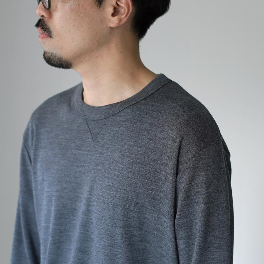RE MADE IN TOKYO JAPAN（アールイー） ドレスウールニット クルー リラックスフィット / メンズ トップス 長袖 日本製 | Re made in tokyo japan | 15
