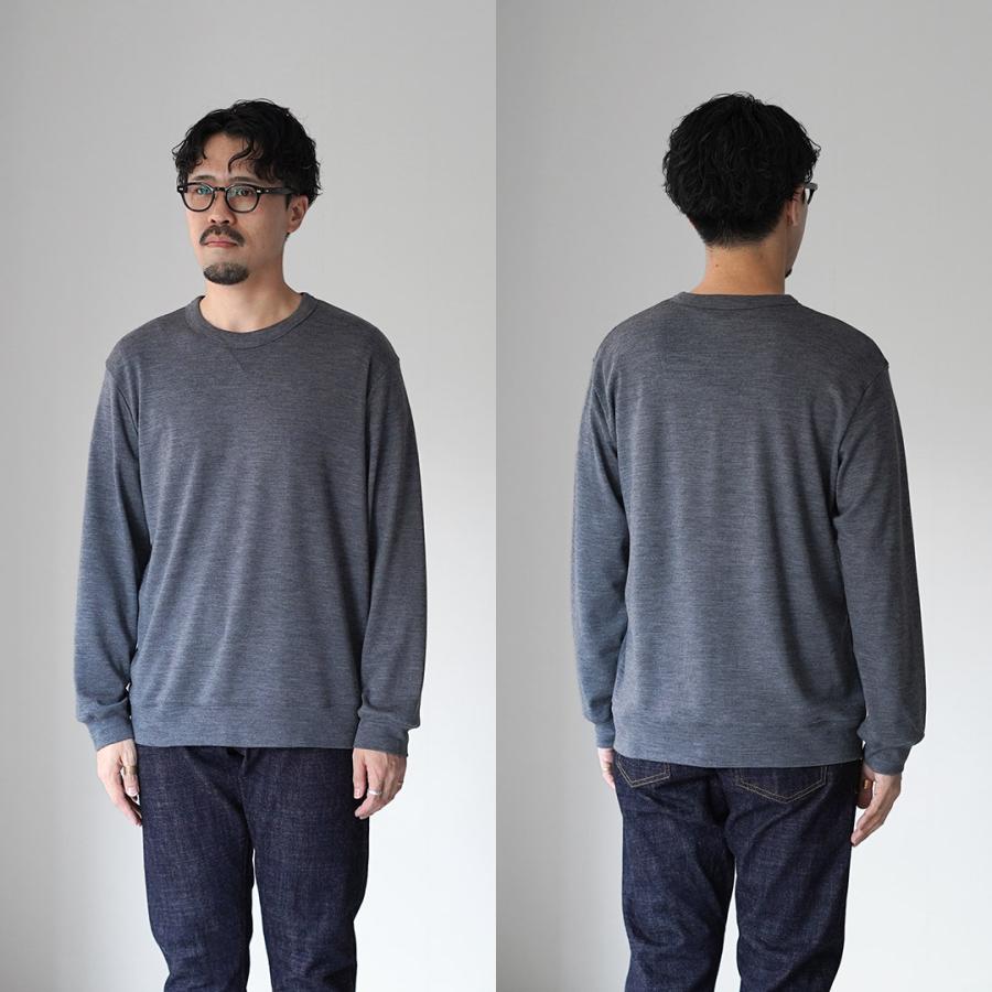 RE MADE IN TOKYO JAPAN（アールイー） ドレスウールニット クルー リラックスフィット / メンズ トップス 長袖 日本製 | Re made in tokyo japan | 17