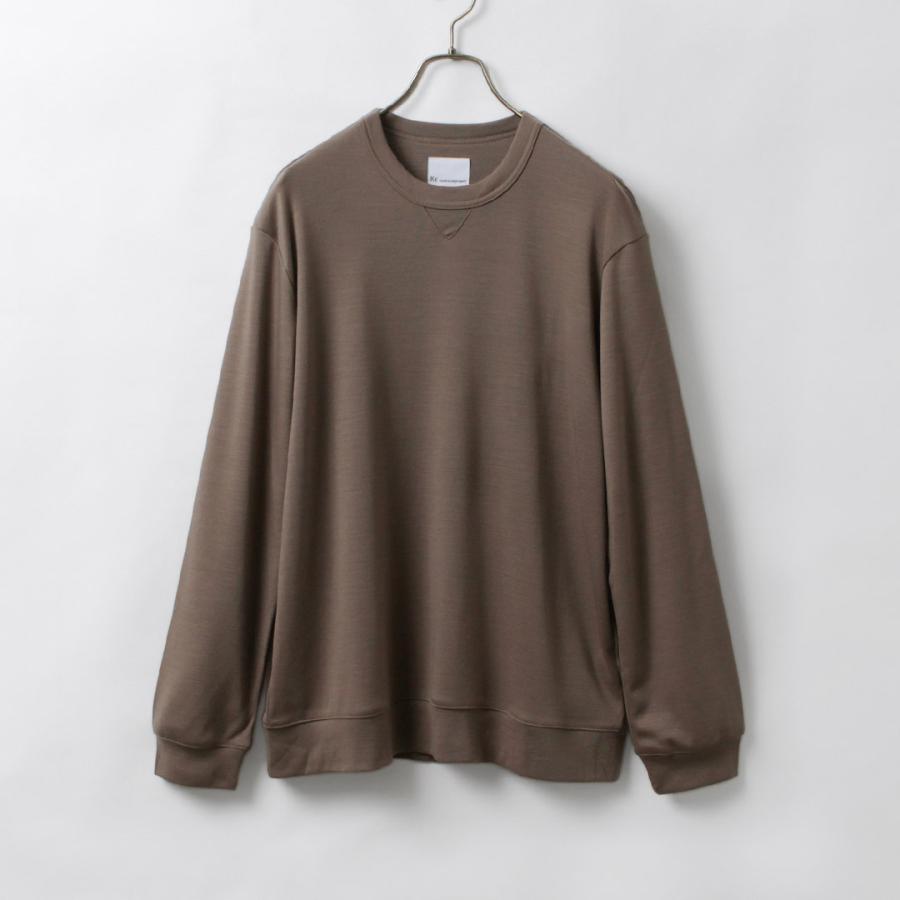 RE MADE IN TOKYO JAPAN（アールイー） ドレスウールニット クルー リラックスフィット / メンズ トップス 長袖 日本製 | Re made in tokyo japan | 07