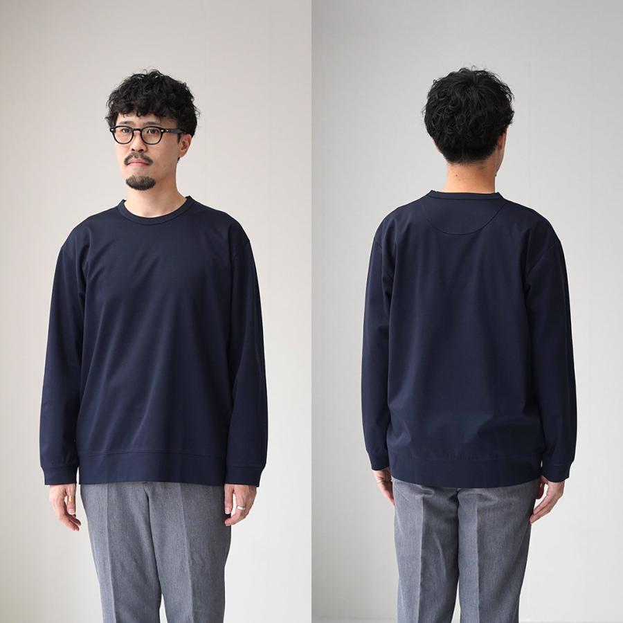 RE MADE IN TOKYO JAPAN（アールイー） 東京メイド ワイドドレスTシャツ ロングスリーブ / メンズ Tシャツ 長袖 無地 | Re made in tokyo japan | 14