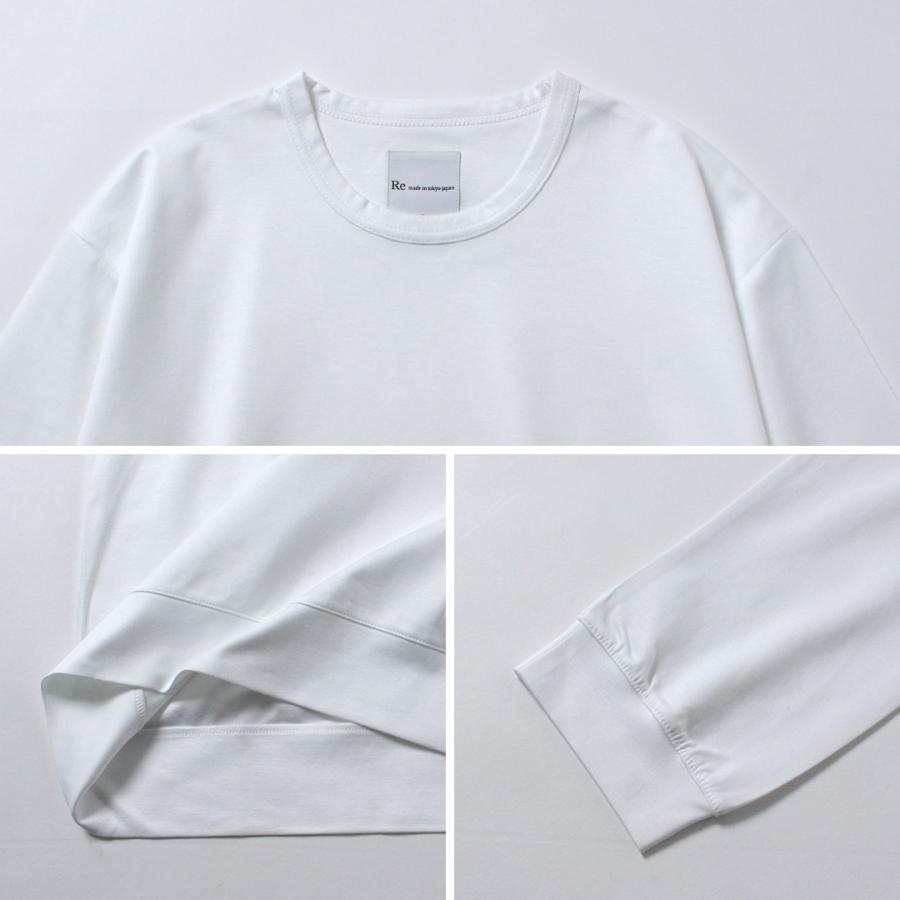 RE MADE IN TOKYO JAPAN（アールイー） 東京メイド ワイドドレスTシャツ ロングスリーブ / メンズ Tシャツ 長袖 無地 | Re made in tokyo japan | 15