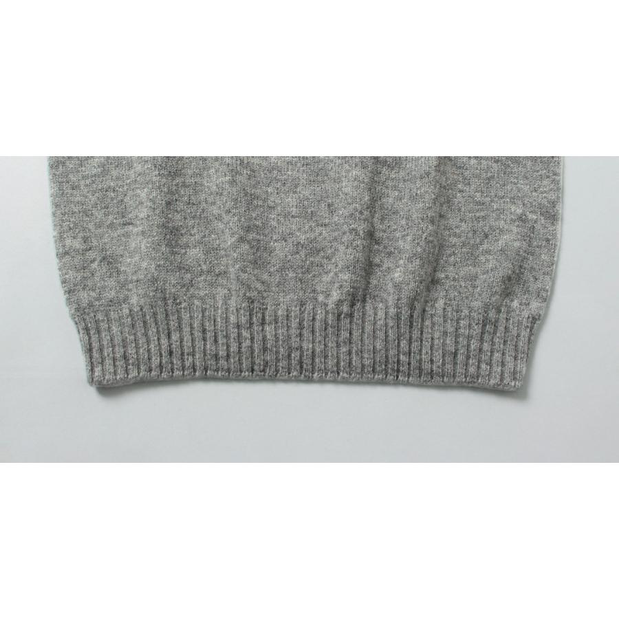 RINASCENTE（リナシェンテ） シェットランドウール シームレス クルーネックニット / メンズ 長袖 ニット 日本製 | Rinascente | 17