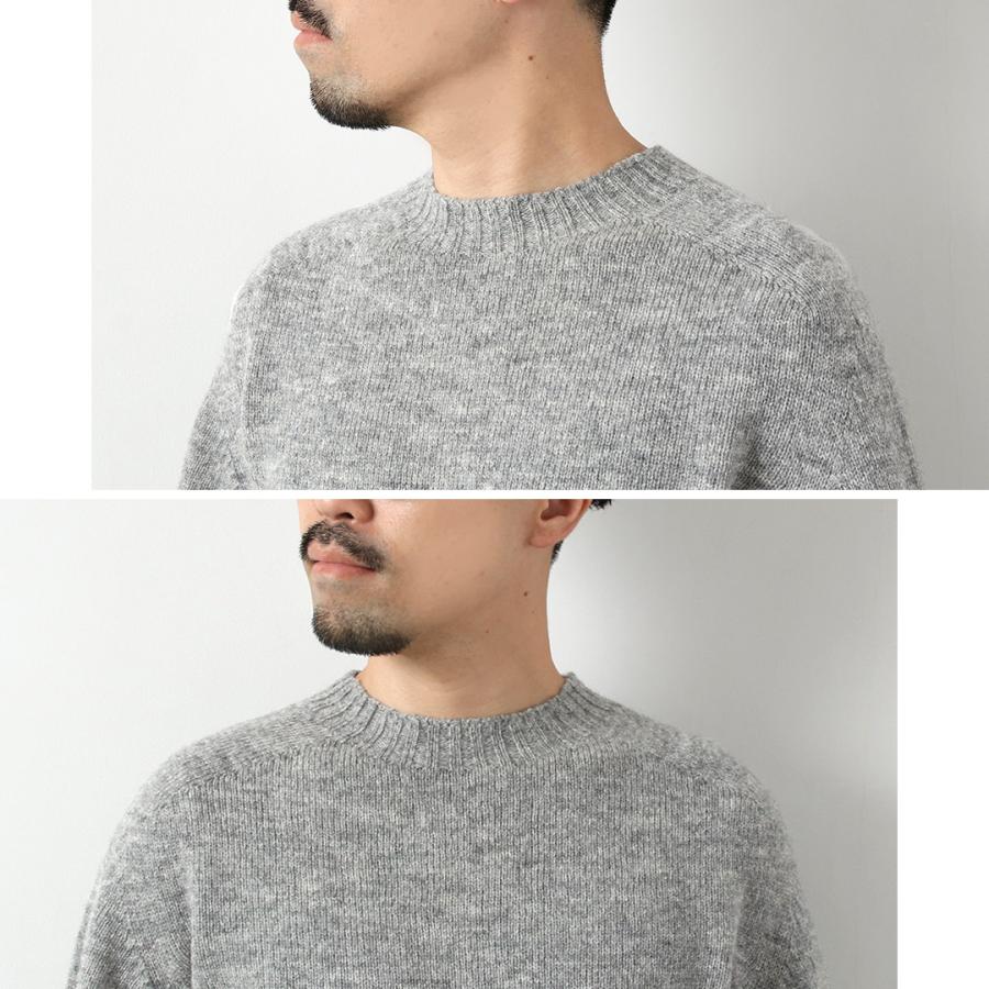 Rinascente（リナシェンテ） シェットランドウール シームレス クルー