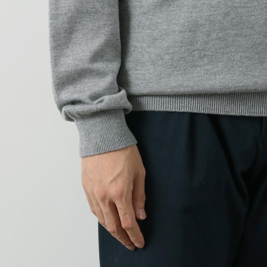 RINASCENTE（リナシェンテ） 12G シームレス モックネックニット イタリアンキャッシュウール 日本製 / メンズ セーター 長袖 | Rinascente | 21