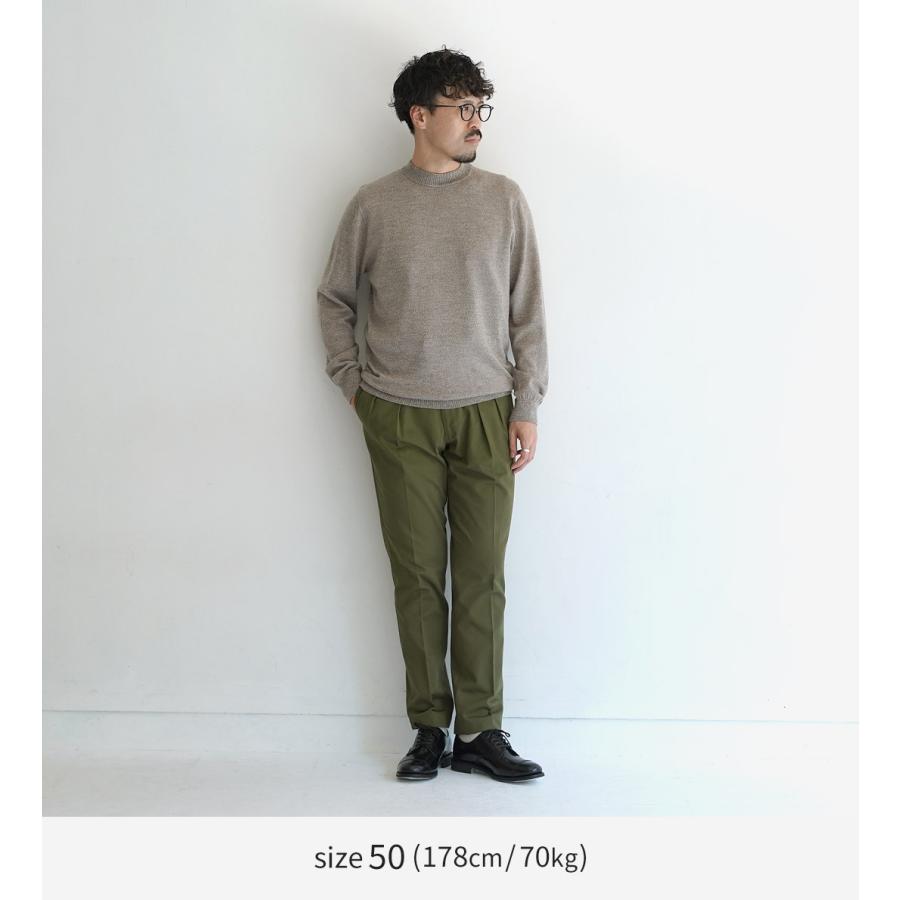 RINASCENTE（リナシェンテ） 12G イタリアンキャッシュウール モックネックニット / セーター 長袖 日本製 | Rinascente | 09