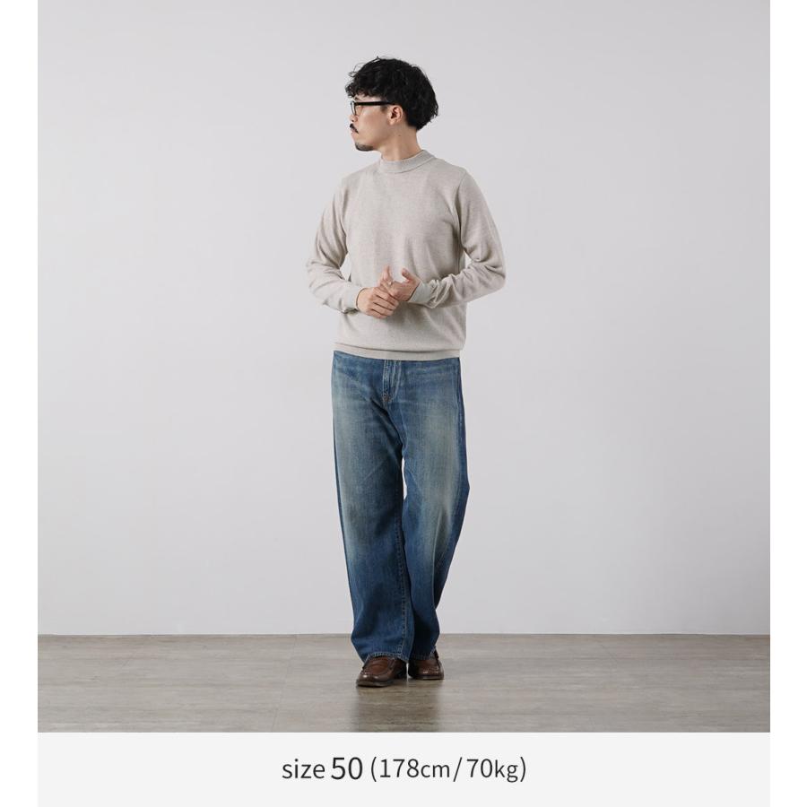 RINASCENTE（リナシェンテ） 12G シームレス モックネックニット イタリアンキャッシュウール 日本製 / メンズ セーター 長袖 | Rinascente | 13