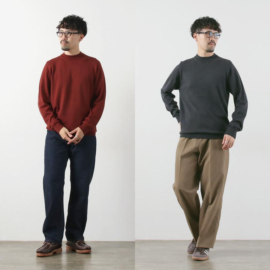 Rinascente（リナシェンテ） 12G シームレス モックネックニット