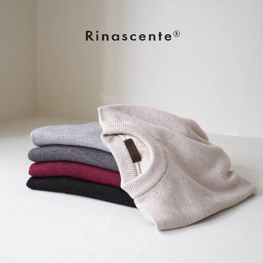 RINASCENTE（リナシェンテ） 7G イタリアンキャッシュウール モックネックニット / セーター 長袖 日本製 沼ネック | Rinascente | 10