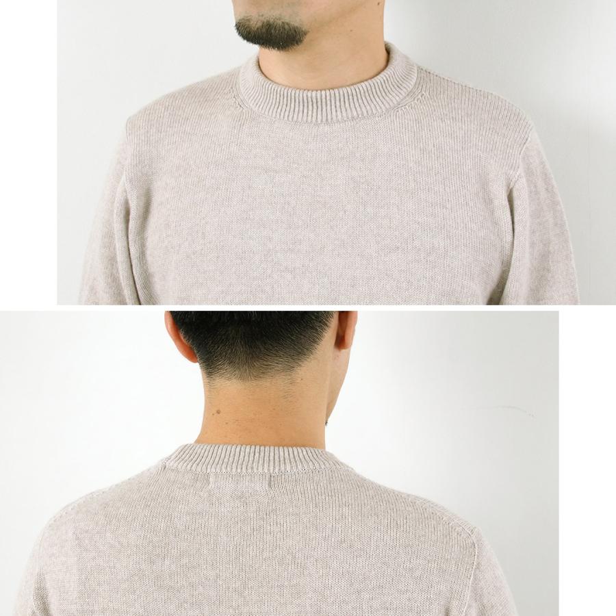 RINASCENTE（リナシェンテ） 7G イタリアンキャッシュウール モックネックニット / セーター 長袖 日本製 沼ネック | Rinascente | 13