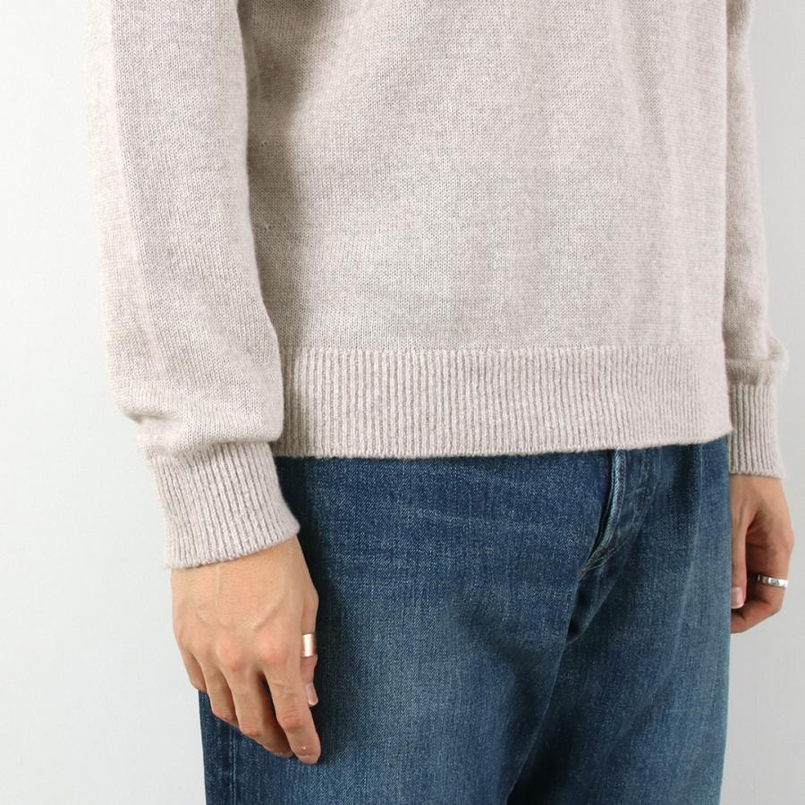 RINASCENTE（リナシェンテ） 7G イタリアンキャッシュウール モックネックニット / セーター 長袖 日本製 沼ネック | Rinascente | 14