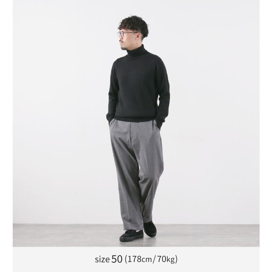 RINASCENTE（リナシェンテ） 7G イタリアンキャッシュウール タートルネックニット / セーター 長袖 日本製 | Rinascente | 08