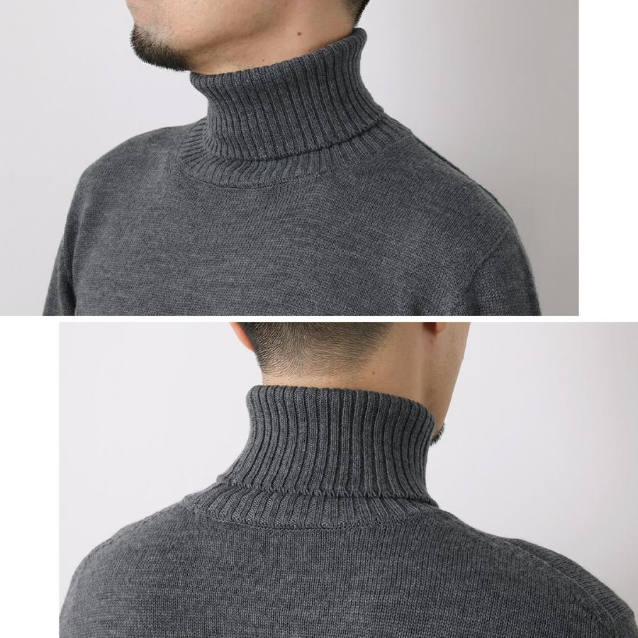 RINASCENTE（リナシェンテ） 7G イタリアンキャッシュウール タートルネックニット / セーター 長袖 日本製 | Rinascente | 12