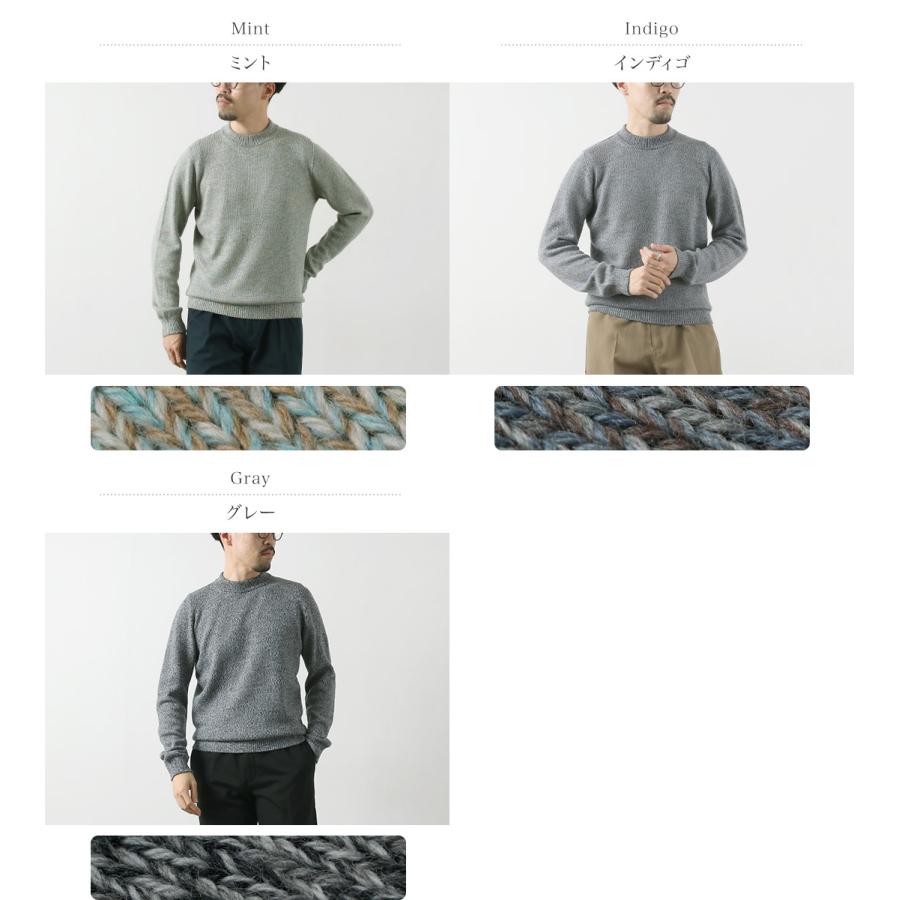 RINASCENTE（リナシェンテ） イタリアンキャッシュウールミックス モックネックニット / セーター 長袖 日本製 | Rinascente | 04