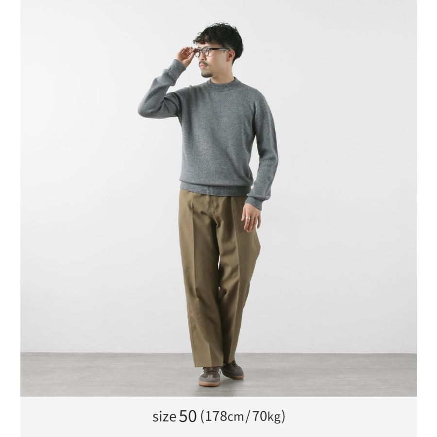 RINASCENTE（リナシェンテ） イタリアンキャッシュウールミックス モックネックニット / セーター 長袖 日本製 | Rinascente | 06