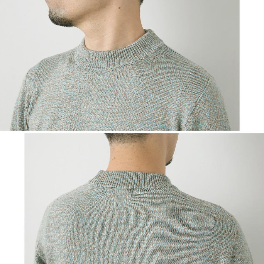RINASCENTE（リナシェンテ） イタリアンキャッシュウールミックス モックネックニット / セーター 長袖 日本製 | Rinascente | 10
