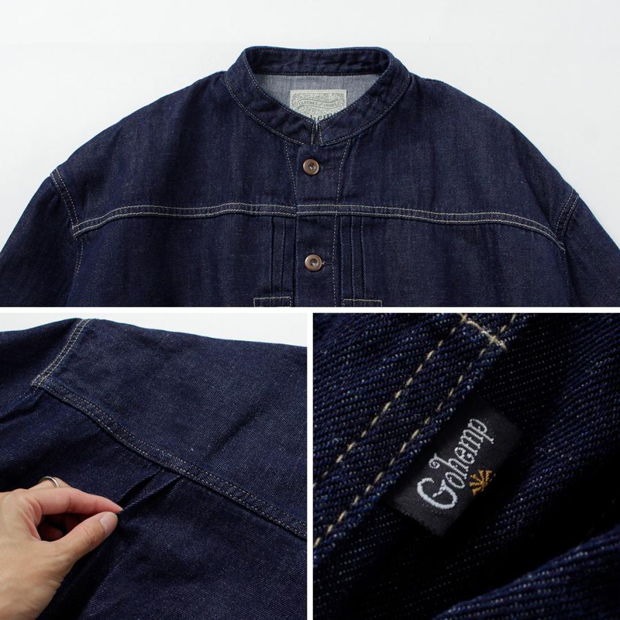GOHEMP（ゴーヘンプ） 9oz 3タック Gジャン / デニムジャケット メンズ アウター ワンウォッシュ | GOHEMP | 12