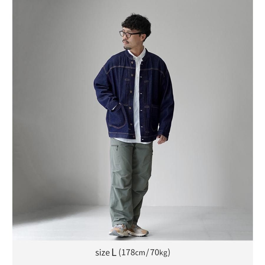 GOHEMP（ゴーヘンプ） 9oz 3タック Gジャン / デニムジャケット メンズ