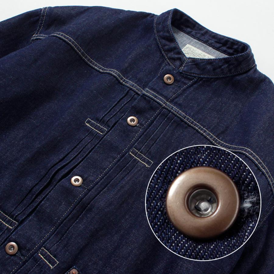 GOHEMP（ゴーヘンプ） 9oz 3タック Gジャン / デニムジャケット メンズ アウター ワンウォッシュ | GOHEMP | 08