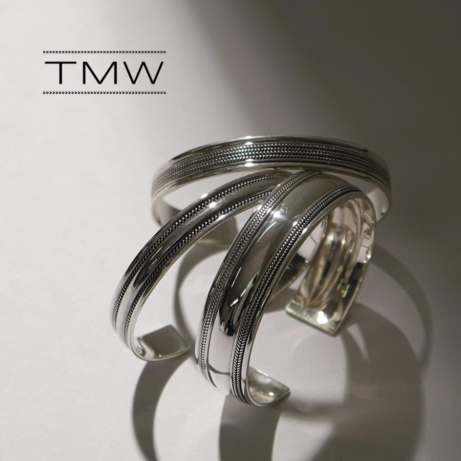 TMW（トラディショナルモダンワークス） スターリングシルバー チェーン バングル / カフブレスレット オープン シルバー925 | ROCOCO | 03