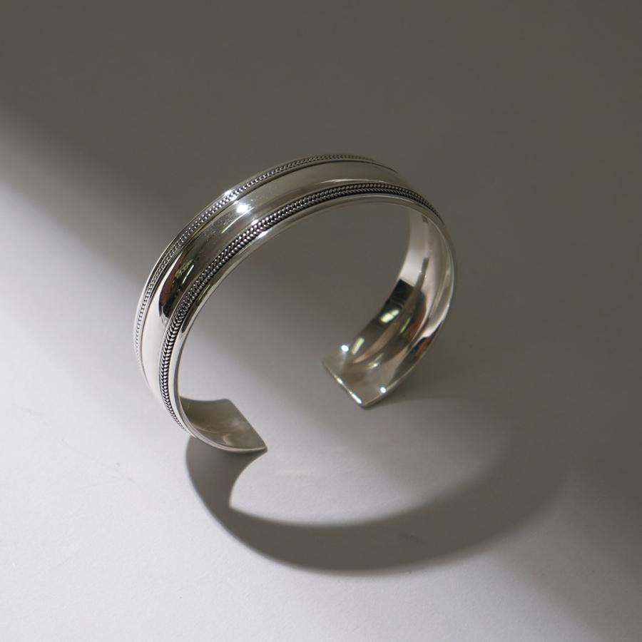 TMW（トラディショナルモダンワークス） スターリングシルバー バングル ナロー / カフブレスレット オープン シルバー925 | ROCOCO | 02