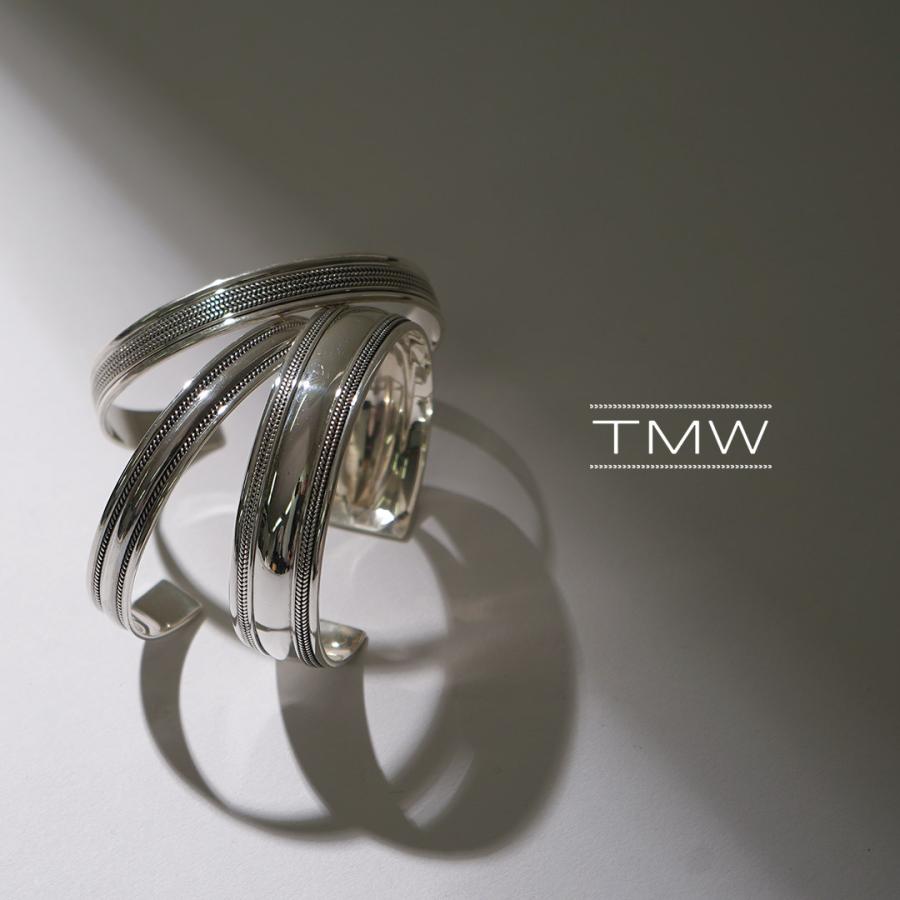 TMW（トラディショナルモダンワークス） スターリングシルバー バングル ナロー / カフブレスレット オープン シルバー925 | ROCOCO | 03
