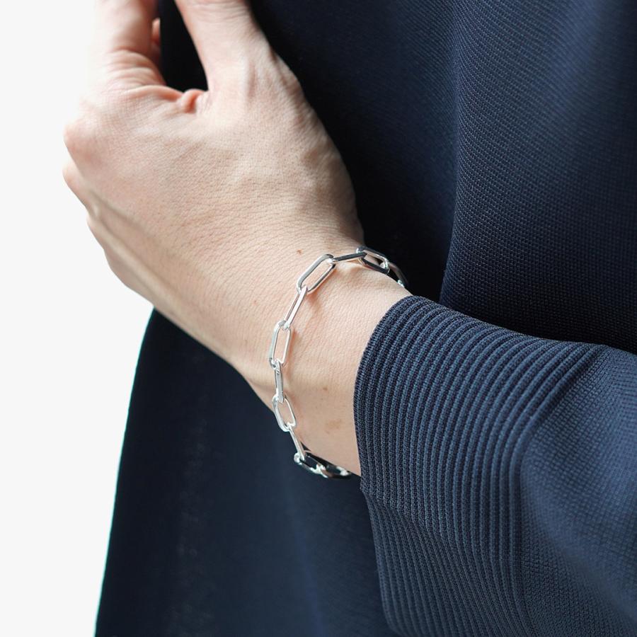 TMW（トラディショナルモダンワークス） スターリングシルバー ケーブルチェーンブレスレット / メンズ シルバー925 19cm 20cm | ROCOCO | 06