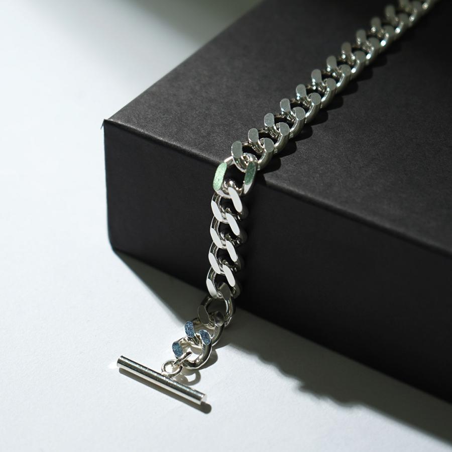 TMW（トラディショナルモダンワークス） スターリングシルバー カーブチェーンブレスレット 喜平チェーン / メンズ シルバー925 | ROCOCO | 02