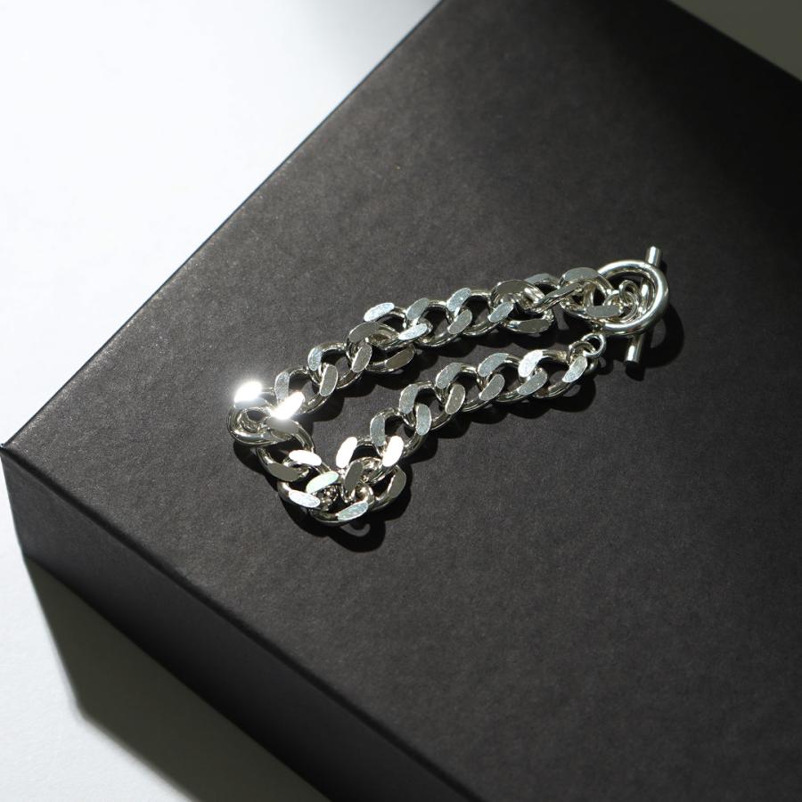 TMW（トラディショナルモダンワークス） スターリングシルバー カーブチェーンブレスレット 喜平チェーン / メンズ シルバー925 | ROCOCO | 07