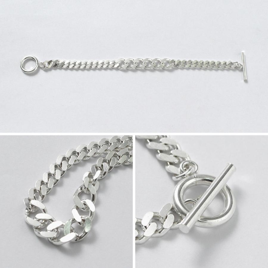 TMW（トラディショナルモダンワークス） スターリングシルバー ケーブルチェーンブレスレット 喜平チェーンMix / メンズ | ROCOCO | 11