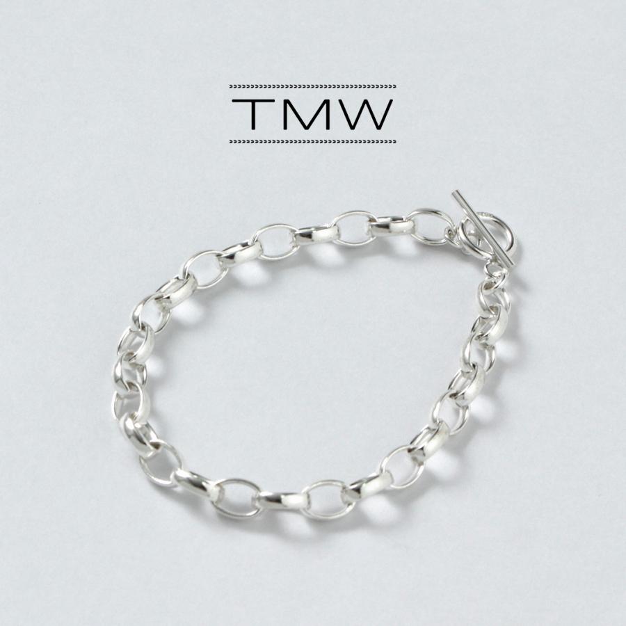 TMW（トラディショナルモダンワークス） スターリングシルバー ケーブルチェーンブレスレット / メンズ シルバー925 19cm 20cm | ROCOCO