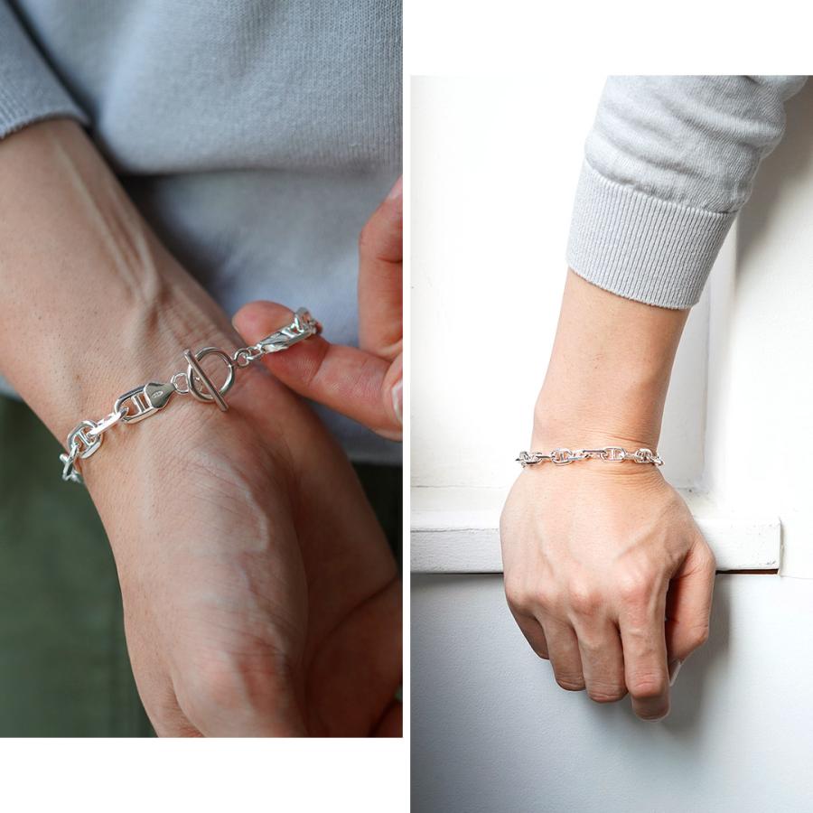 TMW（トラディショナルモダンワークス） スターリングシルバー アンカーチェーンブレスレット マリーナチェーン / メンズ | ROCOCO | 10