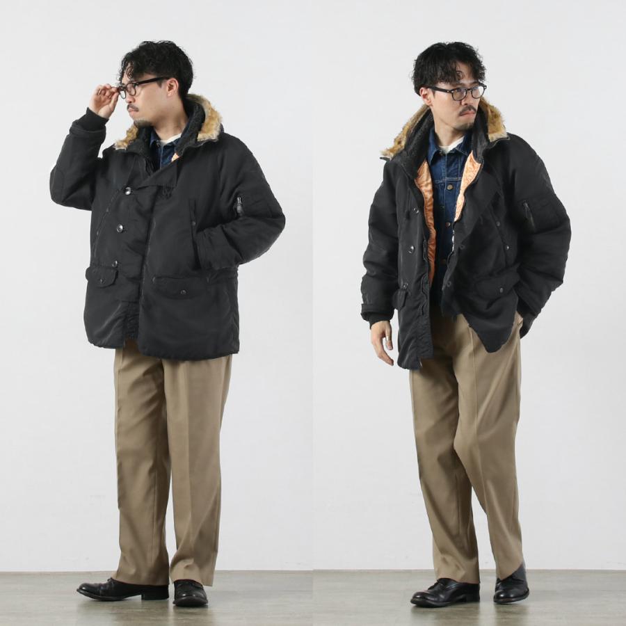 レミレリーフ　モッズコート　ミリタリー　N-3B REMI RELIEF（レミ レリーフ） 別注 リサイクルナイロンツイル N-3B