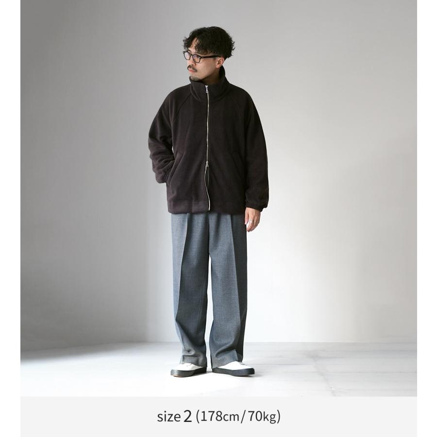 BASISBROEK（バージスブルック） ヘルネン フリース ジップアップブルゾン / メンズ 日本製 軽量 | BASISBROEK | 05