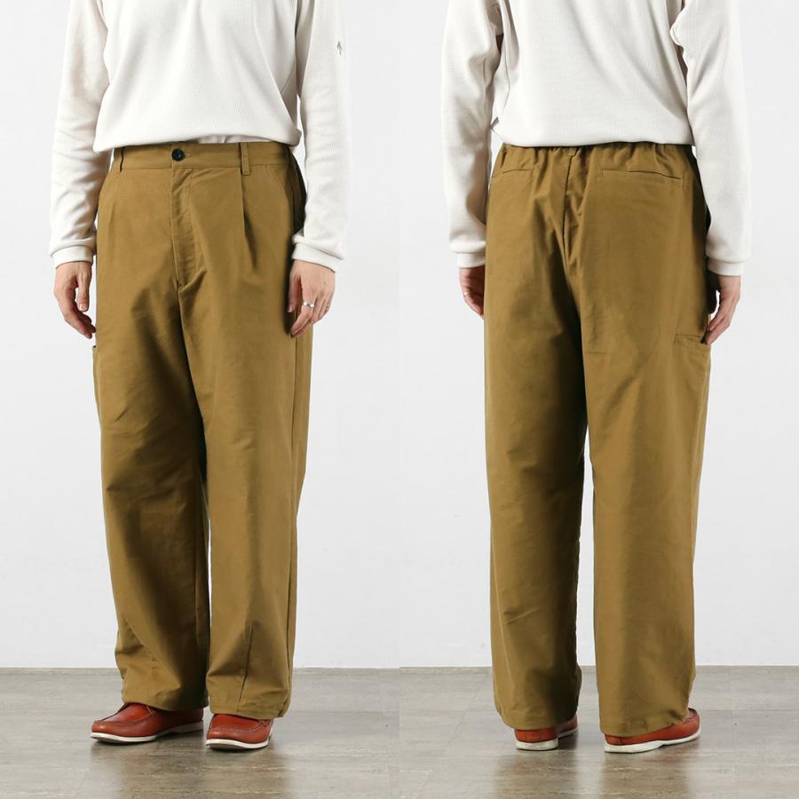 BASISBROEK（バージスブルック） ウィスケン モールスキンストレッチ タックイージーパンツ / メンズ パンツ イージーパンツ | BASISBROEK | 12