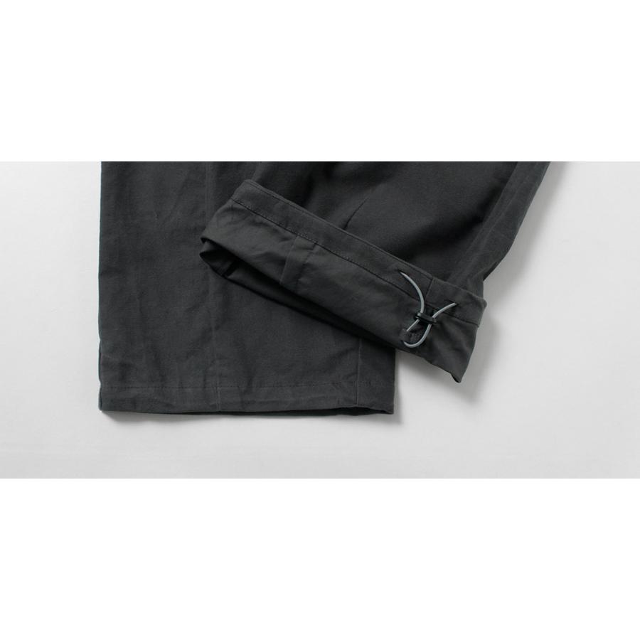 BASISBROEK（バージスブルック） ウィスケン モールスキンストレッチ タックイージーパンツ / メンズ パンツ イージーパンツ | BASISBROEK | 15