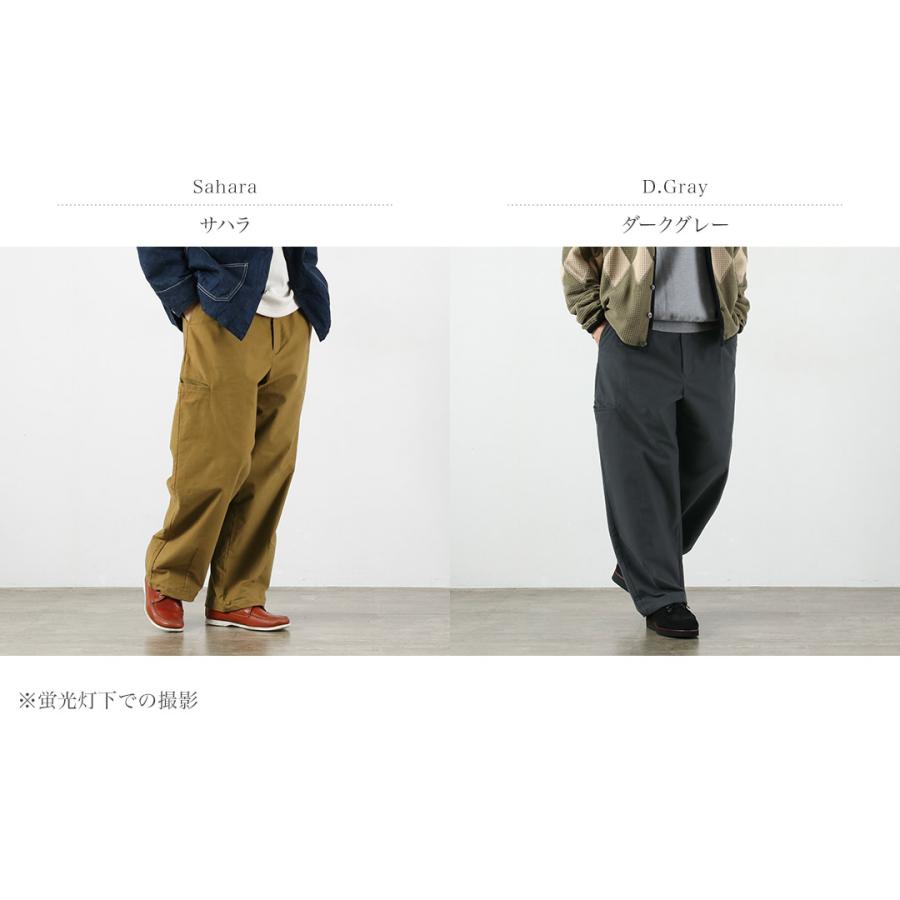 BASISBROEK（バージスブルック） ウィスケン モールスキンストレッチ タックイージーパンツ / メンズ パンツ イージーパンツ | BASISBROEK | 03