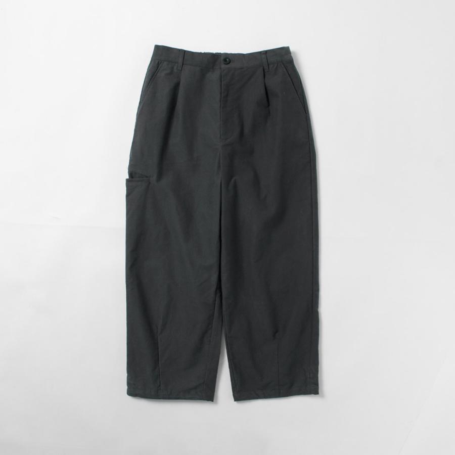 BASISBROEK（バージスブルック） ウィスケン モールスキンストレッチ タックイージーパンツ / メンズ パンツ イージーパンツ | BASISBROEK | 04