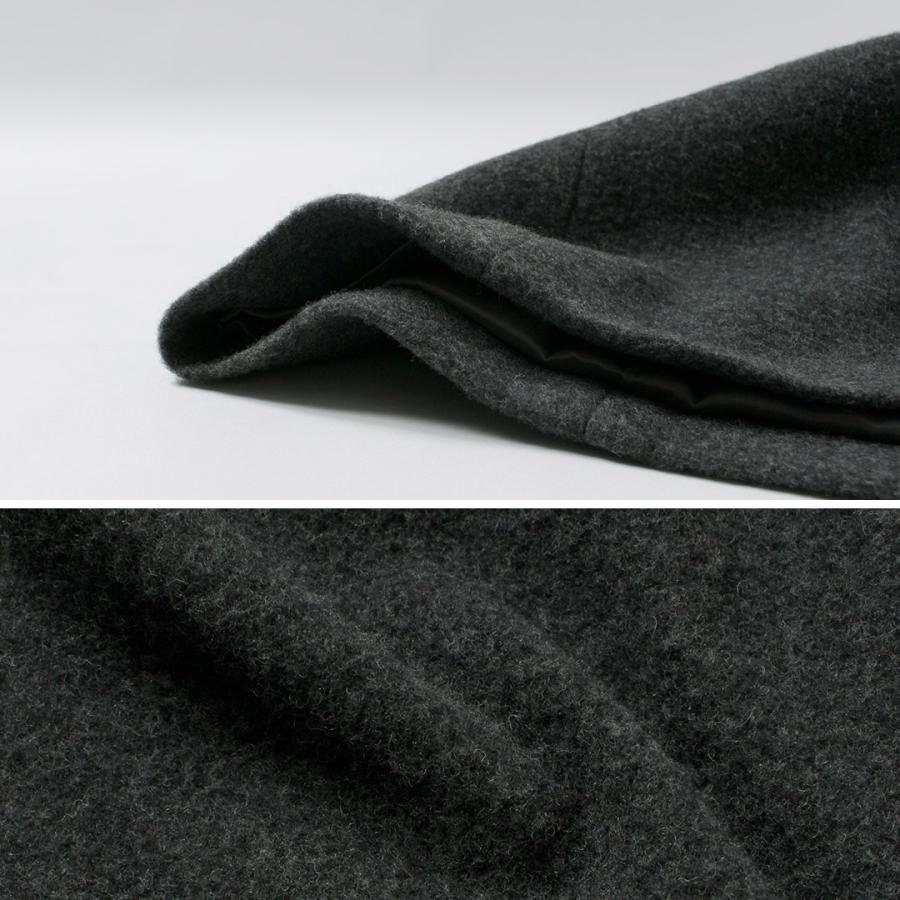 BASISBROEK（バージスブルック） バレン ウール ナイロン フラノ チェスターコート / アウター ロング メンズ 日本製 | BASISBROEK | 07