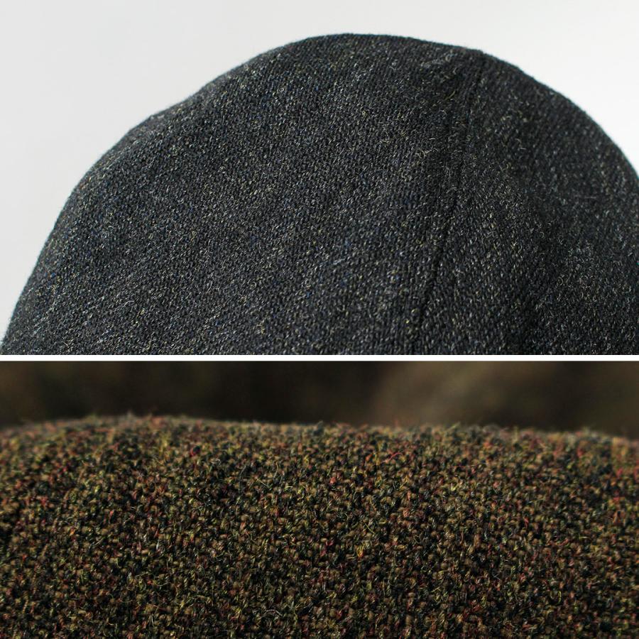 HIGHER（ハイアー） 別注 ミリタリーサージ × レザーブリム キャップ / メンズ キャップ レザー 日本製 | HIGHER（ファッション） | 08