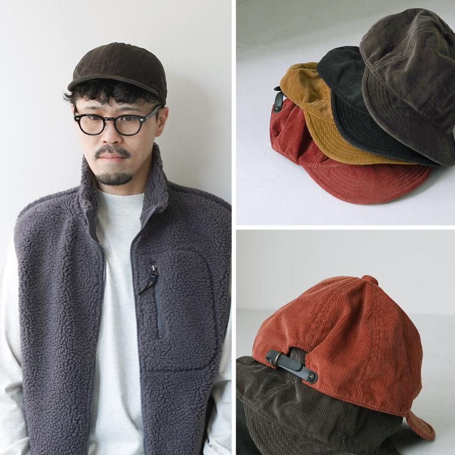 HIGHER（ハイアー） 14ウェル コーデュロイ キャップ / 帽子 冬 収納 メンズ 日本製 | HIGHER（ファッション） | 14