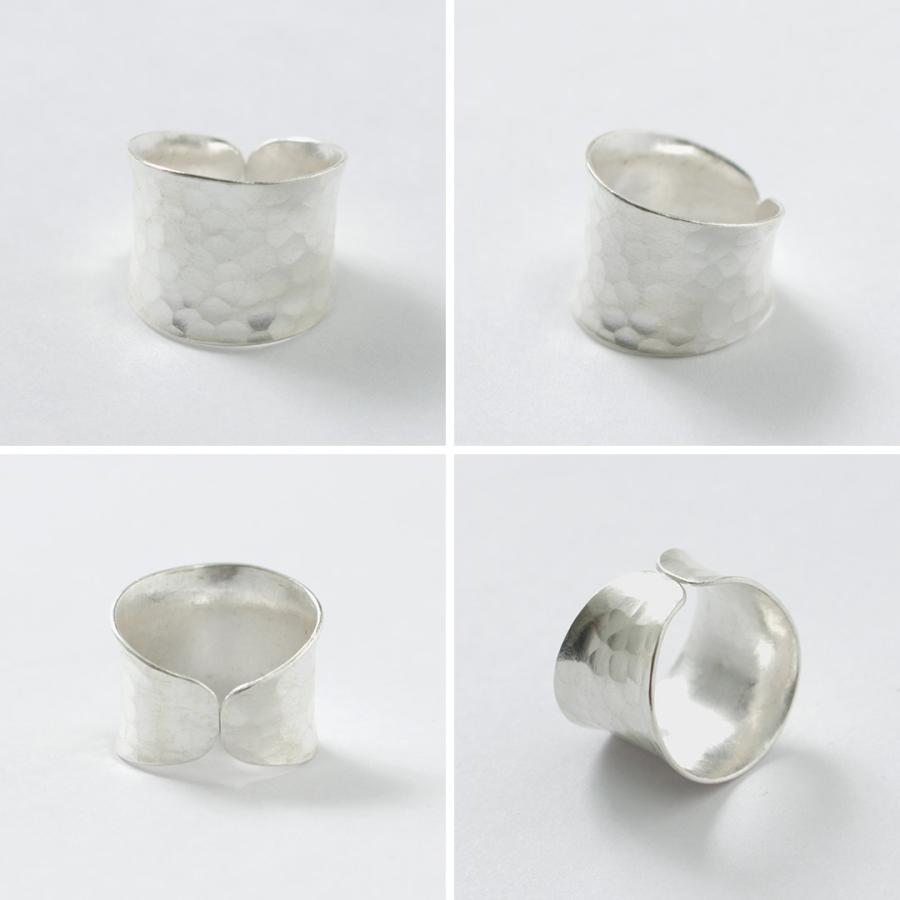 phaduA（パ・ドゥア） カレンシルバーリング ハンマードアイズ 槌目（つちめ） / メンズ レディース ユニセックス 指輪 | ROCOCO | 11